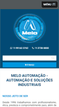 Mobile Screenshot of meloautomacao.com.br